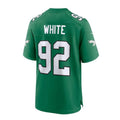 Custom #92 White PHI Football Shirt Top