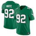Custom #92 White PHI Football Shirt Top