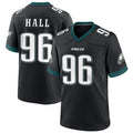 Custom #96 Black PHI Football Shirt Top