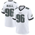 Custom #96 White PHI Football Shirt Top