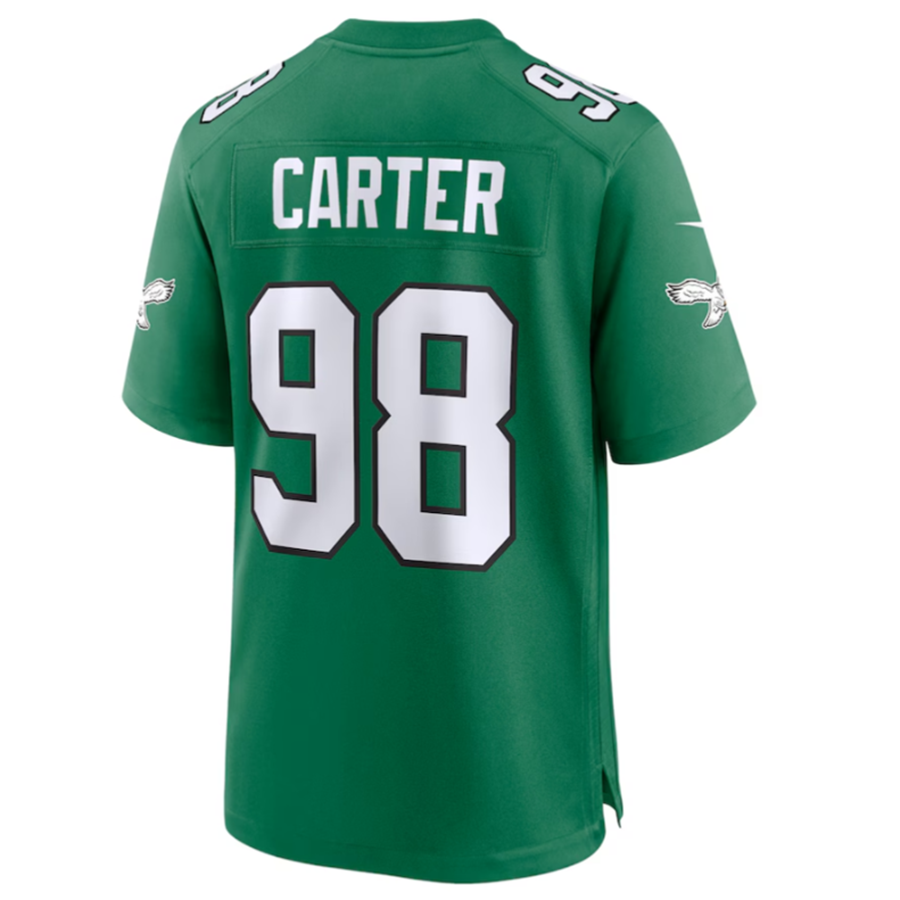 Custom #98 Green PHI Football Shirt Top