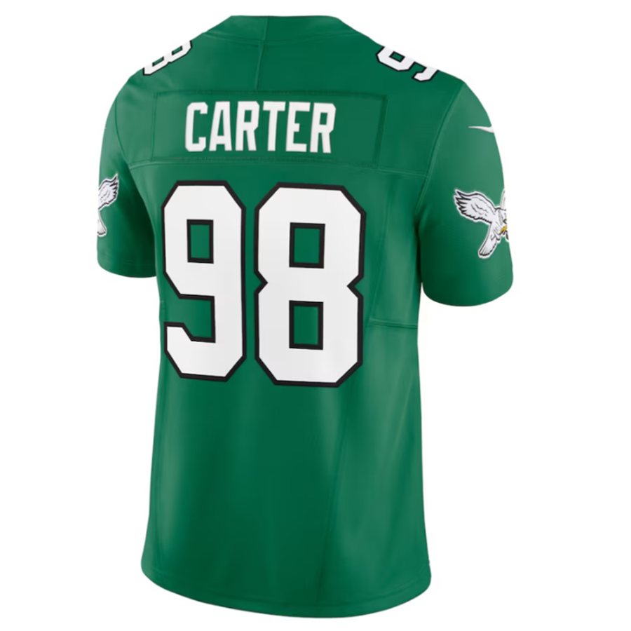 Custom #98 Green PHI Football Shirt Top