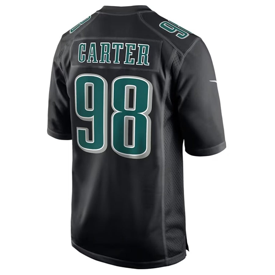 Custom #98 Black PHI Football Shirt Top