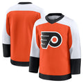 P.Flyers Supporters Home Premium Jersey - Burnt Orange Stitched American Hockey Jerseys
