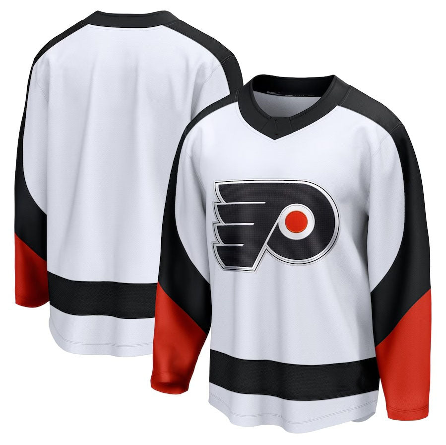 P.Flyers Supporters Special Edition 2.0 Breakaway Blank Jersey - White Stitched American Hockey Jerseys