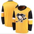 P.Penguins Supporters Alternate Breakaway Jersey - Gold Stitched American Hockey Jerseys
