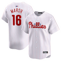 Custom #16 White PHI Baseball Shirt Top