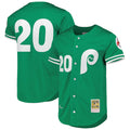Custom #20 Green PHI Baseball Shirt Top