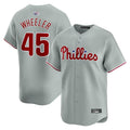 Custom #45 Grey PHI Baseball Shirt Top