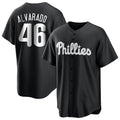 Custom #46 Black PHI Baseball Shirt Top
