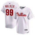 Custom #99 White PHI Baseball Shirt Top