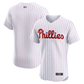 P.Phillies Blank Player White Home Elite Baseball Jerseys
