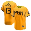 Custom #13 Gold City Connect PIT Baseball Shirt Top