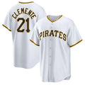 Custom #21 Gray Throwback PIT Baseball Shirt Top
