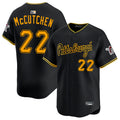 Custom #22 Black PIT Baseball Shirt Top