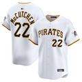 Custom #22 White PIT Baseball Shirt Top