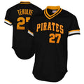 Custom #27 Black 1982 PIT Baseball Shirt Top