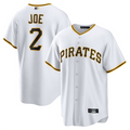 Custom #2 White PIT Baseball Shirt Top