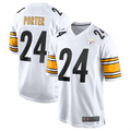 Custom #24 White PIT Football Shirt Top