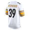 Custom #39 White PIT Football Shirt Top