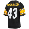 Custom #43 Black 2007 PIT Football Shirt Top
