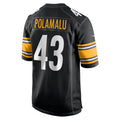 Custom #43 Black PIT Football Shirt Top