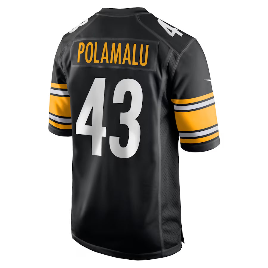 Custom #43 Black PIT Football Shirt Top