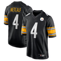 Custom #4 Black PIT Football Shirt Top