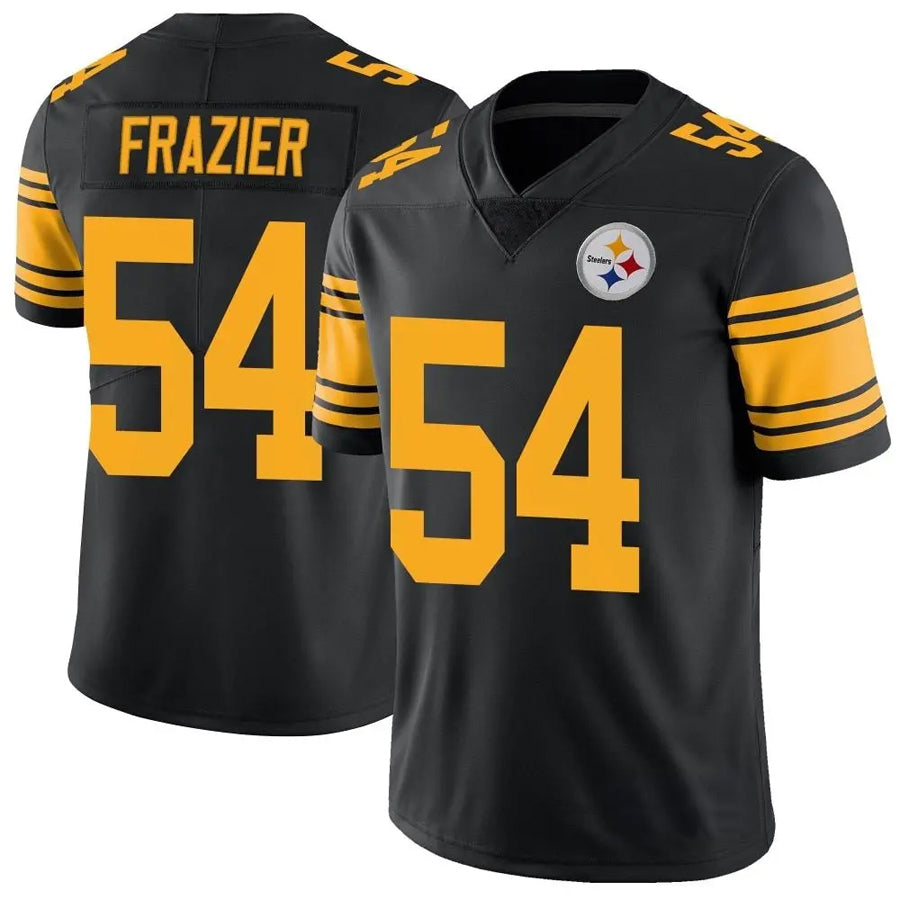 Custom #54 Black PIT Football Shirt Top