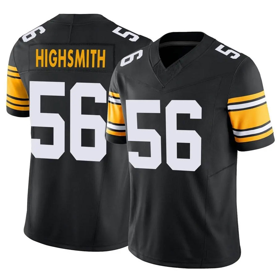 Custom #56 Black PIT Football Shirt Top
