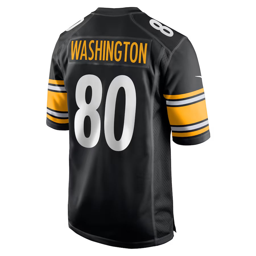 Custom #80 Black PIT Football Shirt Top