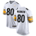 Custom #80 White PIT Football Shirt Top