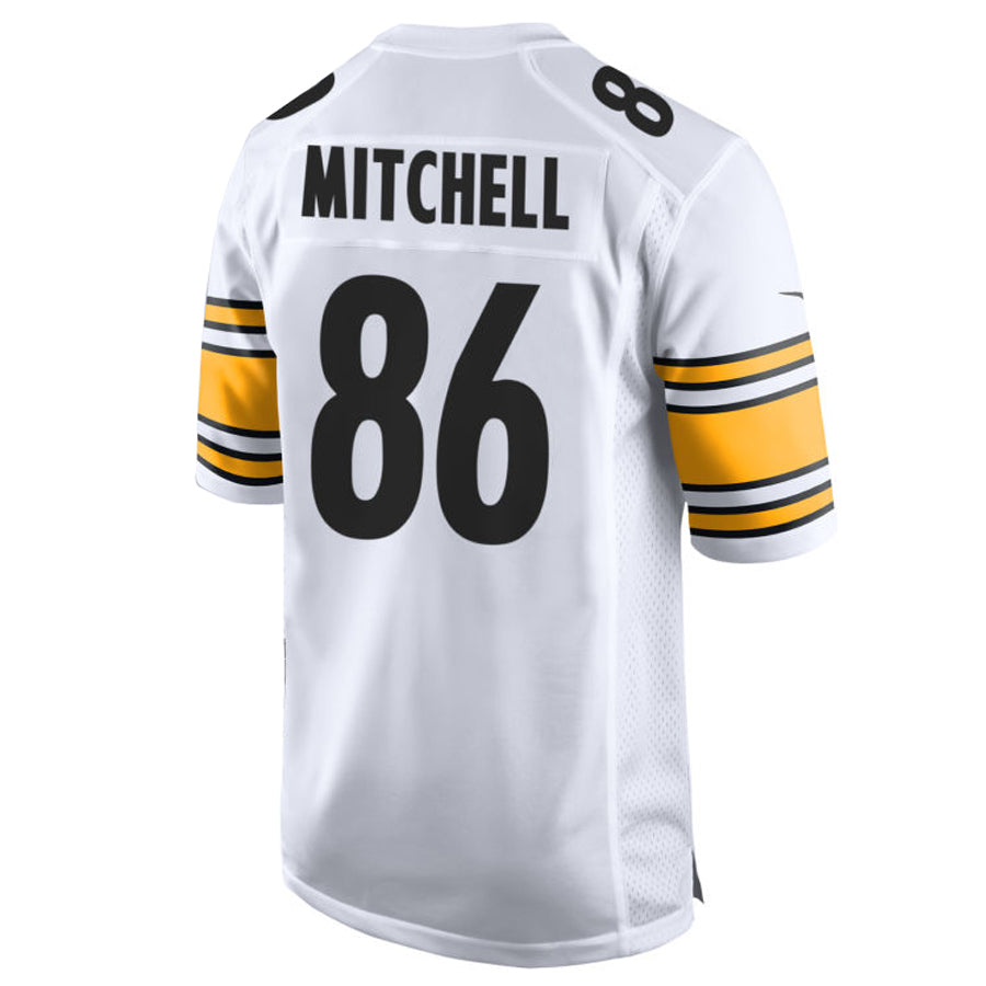 Custom #86 White PIT Football Shirt Top