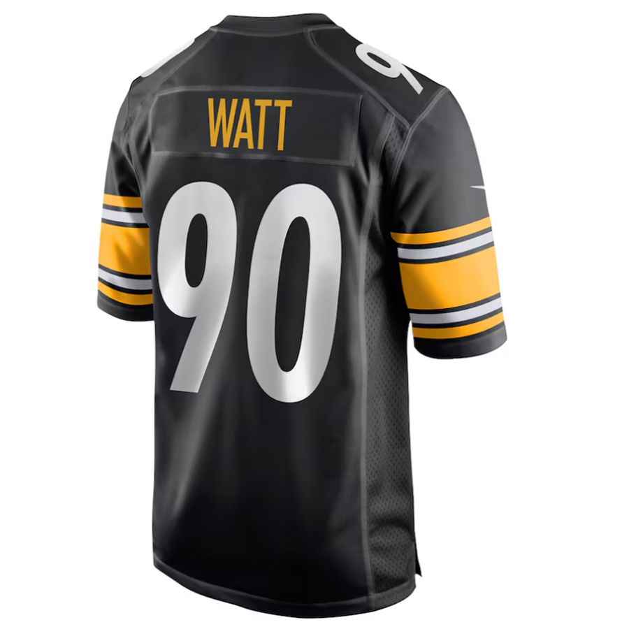 Custom #90 Black PIT Football Shirt Top