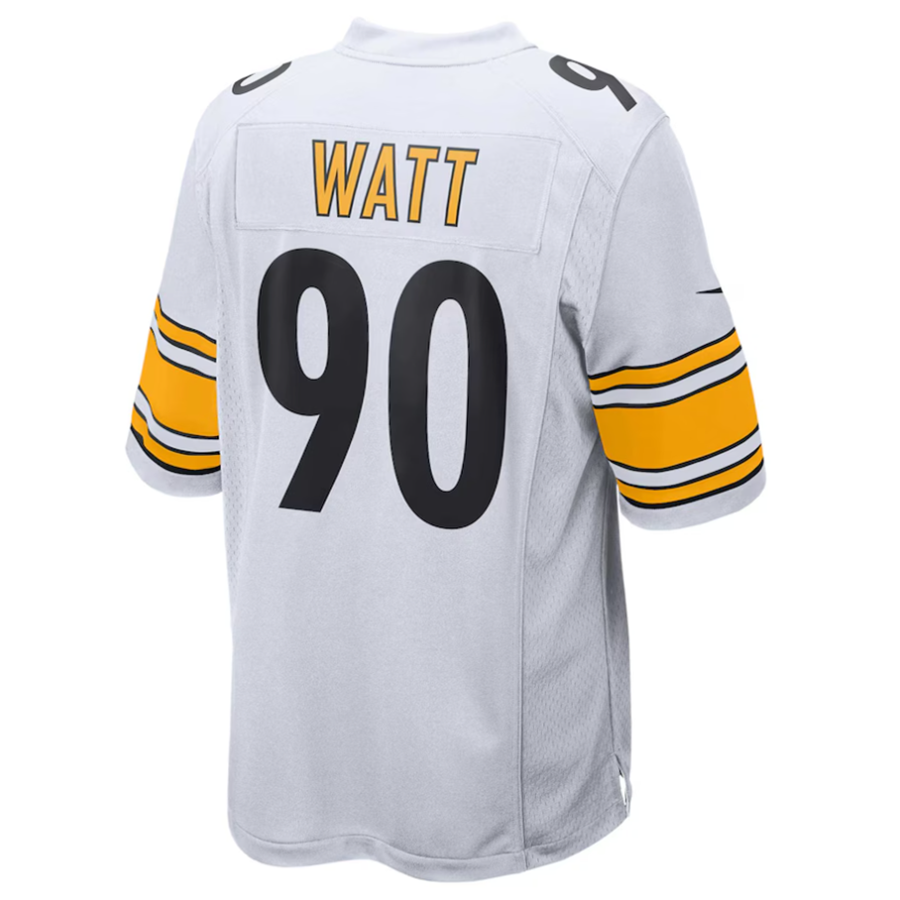 Custom #90 White PIT Football Shirt Top