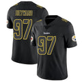 Custom #97 Black PIT Football Shirt Top