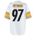 Custom #97 White PIT Football Shirt Top