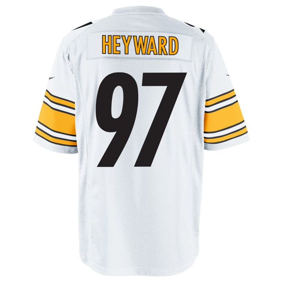 Custom #97 White PIT Football Shirt Top
