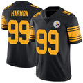 Custom #99 Black PIT Football Shirt Top