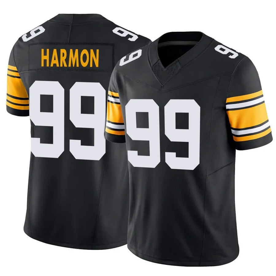 Custom #99 Black PIT Football Shirt Top