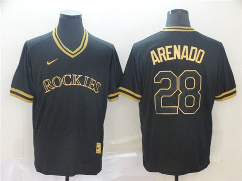 Custom #0 ARENADO Retro Stitched Baseball Jersey - Classic Edition