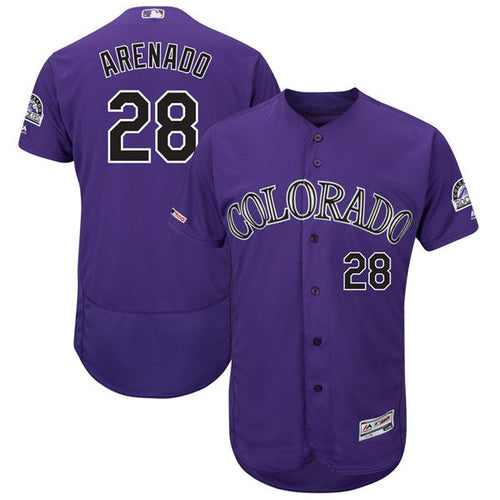 Custom #0 ARENADO Retro Stitched Baseball Jersey - Classic Edition