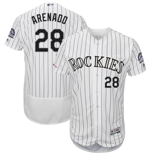 Custom #0 ARENADO Retro Stitched Baseball Jersey - Classic Edition