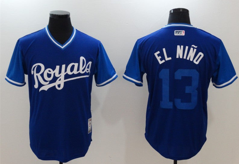 Custom 2017 #0 MAJESTIC Retro Stitched Baseball Jersey - Classic Edition
