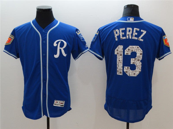 Custom 2018 #0 PEREZ Retro Stitched Baseball Jersey - Classic Edition