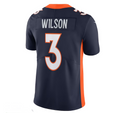 D.Broncos #3 Russell Wilson Alternate Vapor Limited Jersey - Navy Stitched American Football Jerseys
