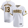 Custom #13 White SD Baseball Shirt Top