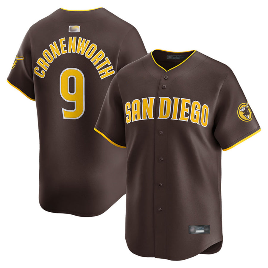 Custom #9 SD Baseball Shirt Top