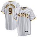 Custom #9 White SD Baseball Shirt Top