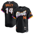 Custom #14 City Connect SF Baseball Shirt Top